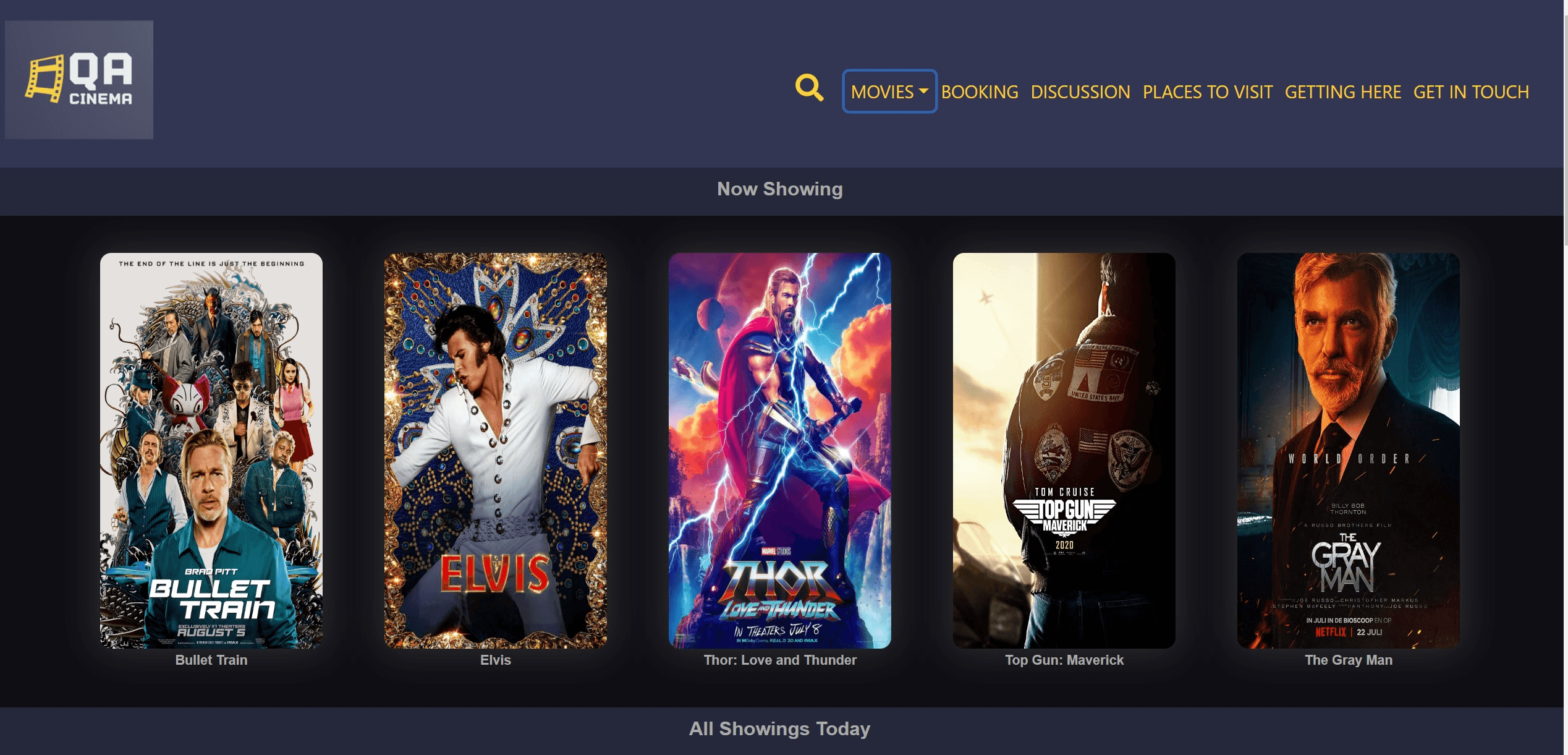 QA Cinema Project